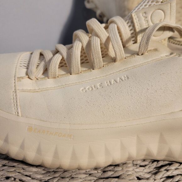 Cole Haan Mens Generation ZeroGrand II Birch White Sustainable Sneakers Size 7.5 main image 7